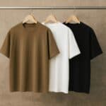 Kit 3 Oversized Masculina Stretwear Básica Lisa Premium