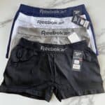 Kit 6 Cuecas Boxer Reebok Microfibra Sem Costura Original