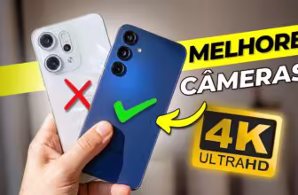 Melhores celulares bons e baratos de 2026 com câmeras incríveis