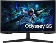 Monitor samsung 27" gamer odyssey g5 led/va ls27cg552elmzd