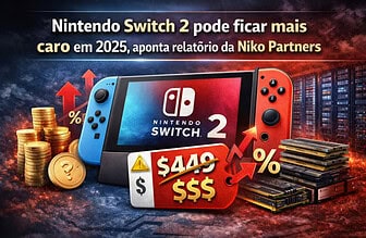 Nintendo Switch 2 pode ficar mais caro em 2026, aponta relatório da Niko Partners