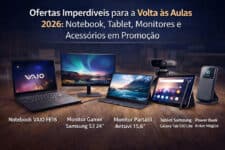 Ofertas Imperdíveis para a Volta às Aulas 2026: Notebook, Tablet, Monitores e Acessórios em Promoção