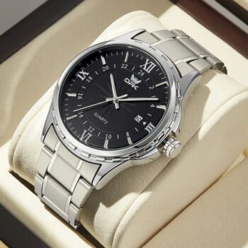 Opk Original Relógio Masculino Quartzo À Prova D’água 6003