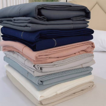 Jogo De Lençol Casal Padrão 3 Pçs 400 Fios C/ Elástico Hotel Verde-claro Liso