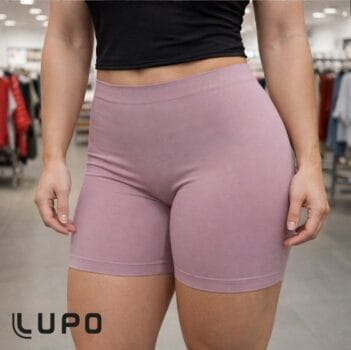 Short Segunda Pele Sem Costura Lupo Segurança Diminui Atrito