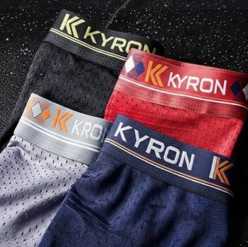 Kit 5 Cuecas Box Boxer Dry Fit Masculina Microfibra Premium