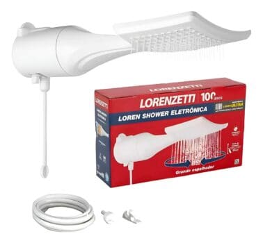 Chuveiro Lorenzetti Loren Shower Ultra Eletrônico Branco 7500W