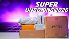 Primeiro Super Unboxing de 2026 com Produtos Nacionais e Importados
