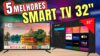 Qual a melhor Smart TV 32 polegadas custo-benefício em 2026?