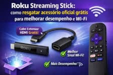 Roku Streaming Stick: como resgatar acessório oficial grátis para melhorar desempenho e Wi-Fi