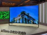 Samsung apresenta a primeira Smart TV Micro RGB de 130 polegadas na CES 2026