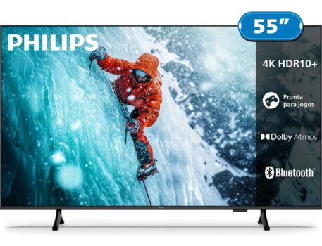 Smart Tv Philips 55 4k 55pug7300 Comando De Voz Bluetooth