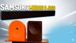 Soundbar Samsung QS930H estreia em 2026 e promete imersão sem subwoofer separado