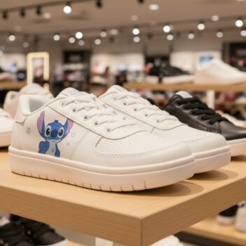 Tênis Infantil Menina Disney Stitch Confortável Original