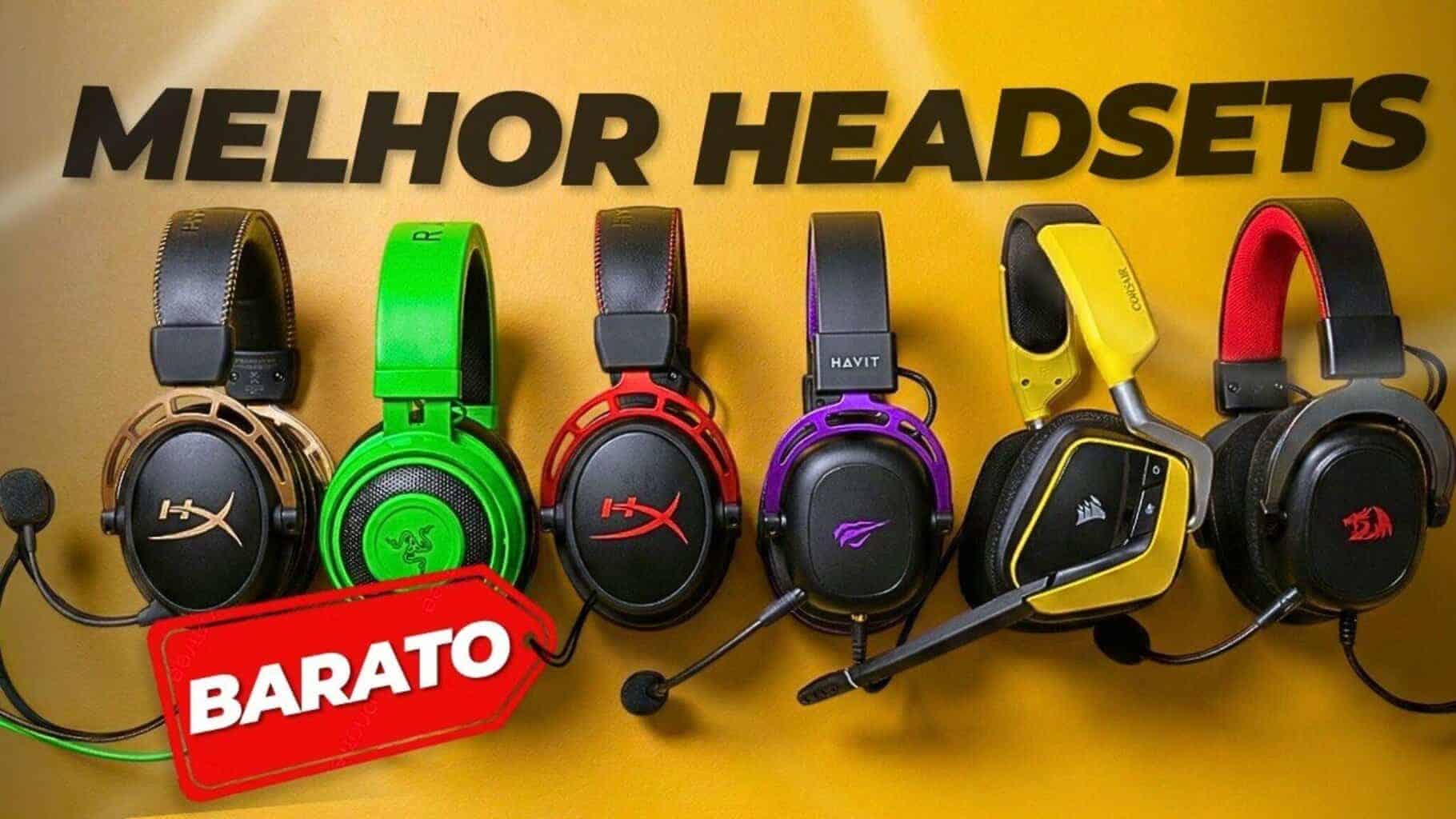 Top 10 Headsets Gamer Bons e Baratos em 2026 com Melhor Custo-Benefício