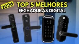 5 Melhores Fechaduras Digitais de Embutir em 2026: Segurança, Tecnologia e Melhor Custo-Benefício