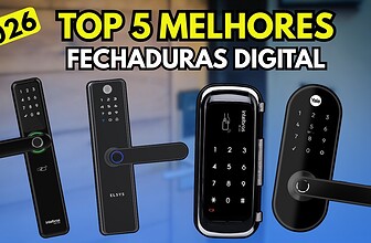 5 Melhores Fechaduras Digitais de Embutir em 2026: Segurança, Tecnologia e Melhor Custo-Benefício