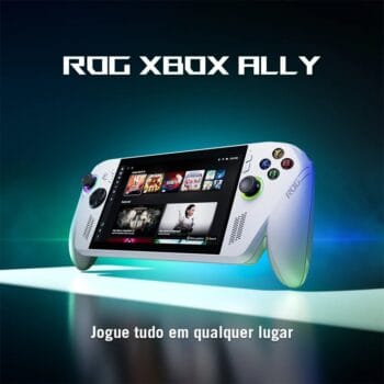 ROG Xbox Ally Console Portátil Tela 7″ Touchscreen 120Hz, AMD Ryzen Z2A 2 GHz, 16 GB RAM, 512 GB SSD, Windows 11 Home – White – RC73YA-NH003W