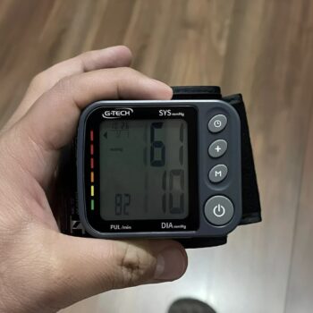 Aparelho Medidor De Pressão Digital Pulso GP450SP G-tech Cor Cinza