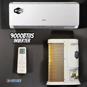Ar-condicionado Split 9.000BTUs Gree Inverter Frio GWC09ATA-D6DNA2C