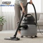 Aspirador de pó britânia bas87 20l 1500w Preto