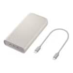 Bateria Carregador Portátil 3x USB-C 20000mAh Super Rápida 45W