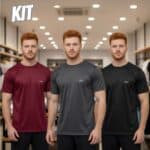 Camisa Dry Fit Kit Com 4 Academia Treino Corrida Premium