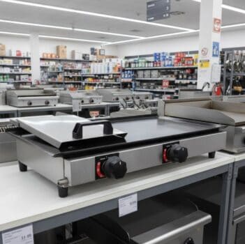 Chapeira De Lanche Hambúrguer Bife 60×30 À Gás Com Prensa