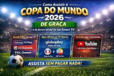 Como assistir à Copa do Mundo 2026 de graça e de forma oficial na sua Smart TV
