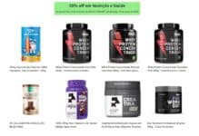 Cupom 20% OFF em Nutrição e Saúde - Amazon