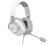 Fone de Ouvido Gamer Havit H2230D 7.1 P3 50mm para PC e Consoles Cor Branco