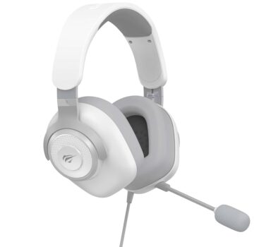 Fone de Ouvido Gamer Havit H2230D 7.1 P3 50mm para PC e Consoles Cor Branco