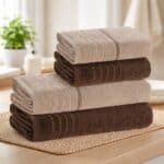 Jogo de Toalhas 4 Peças Fio Cardado 100 Algodão Softmax Bressan Karsten