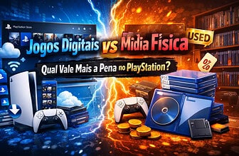 Jogos Digitais vs Mídia Física no PlayStation: qual realmente vale mais a pena?