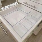 Kit 10 Organizador Multiuso Modular Gaveta Acrilico Rebirth Cor Cristal