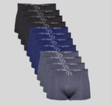 Kit 12 Cuecas Boxer Rp Rafa Parize Masculino Microfibra