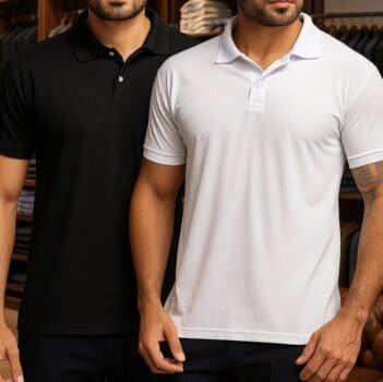 Kit 2 Camisa Polo Piquet Masculina Casual Premium