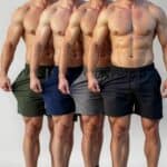 Kit 4 Bermuda Masculina Short Praia Tactel Elastano Academia