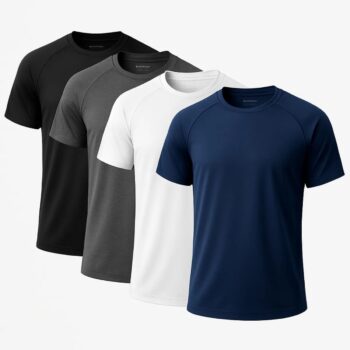 Kit 4 Camiseta Dry Térmica Proteção Solar Uv Academia Treino