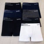 Kit 6 Cuecas Lupo Boxer Box Sem Costura Basic Microfibra