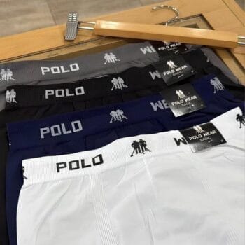 Kit 6 Cuecas Polo Wear Boxer Masculina Sem Costura Original