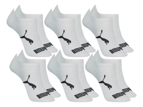 Kit 6 Pares Meias Invisível Puma Sapatilha Adulto Original