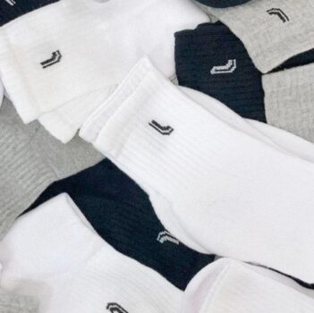 Kit 6 Pares Meias Lupo Cano Médio Alto Academia Original