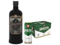 Kit Gin Amázzoni Rio Negro 750ml + Cerveja Spaten - Puro Malte Munich Helles 12 Unidades Lata 350ml