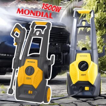 Lavadora de Alta Pressão Aqua Power II, Mondial, Cinza/Amarela, 1500W, – LAP-02-GY