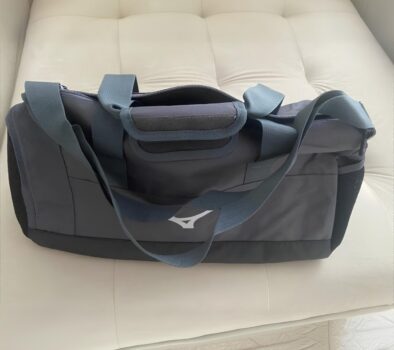 Mala De Treino Mizuno Gym Cor Cinza