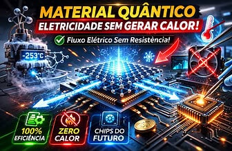 Material Quântico Sem Perda de Energia: A Descoberta que Pode Mudar o Futuro dos Chips