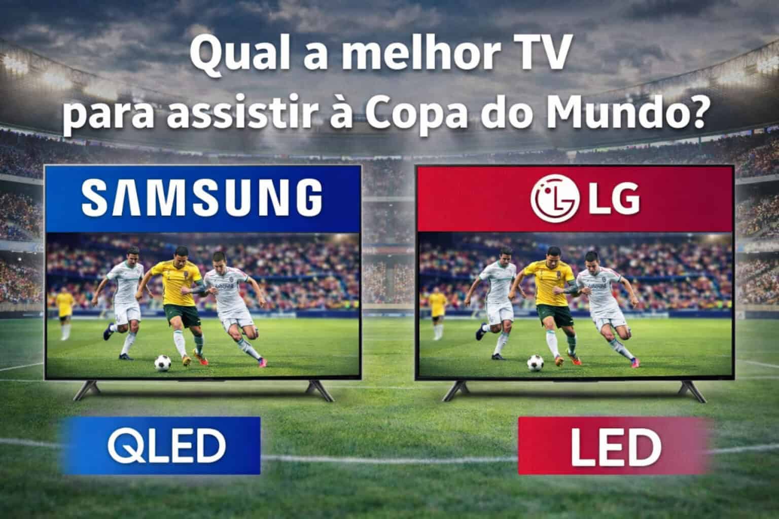 Melhor TV para Assistir a Copa do Mundo 2026: Samsung ou LG? Guia ...