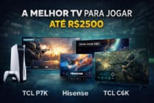 Melhor TV para jogar até R$ 2.500 em 2026? Veja as melhores opções