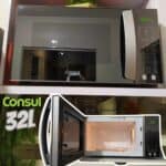 Micro-ondas 32 Litros Cms46ar Cinza Consul